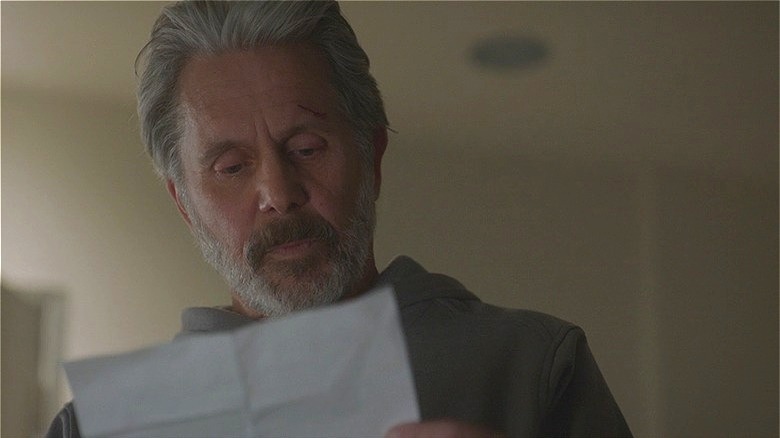 Parker reads his former partner's letter about moving on