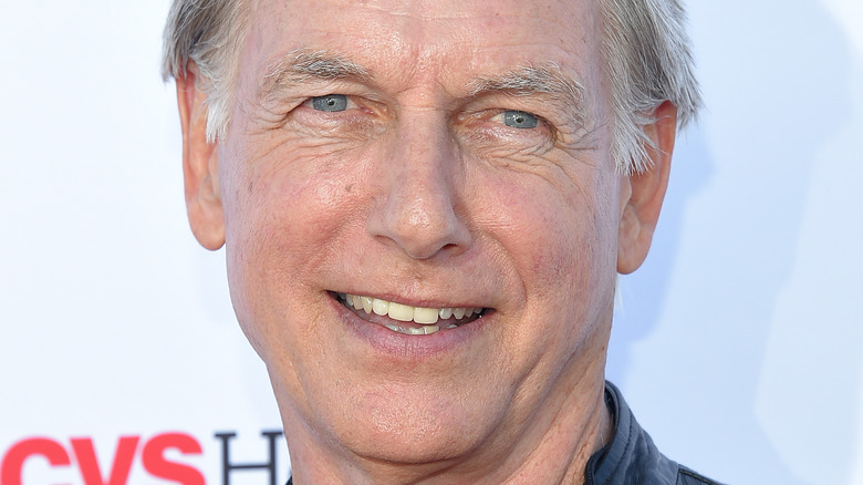 Mark Harmon smiling