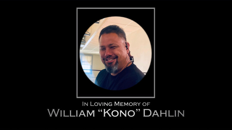 William "Kono" Dahlin tribute card