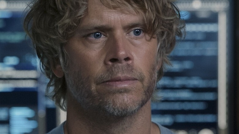 Marty Deeks looking upset