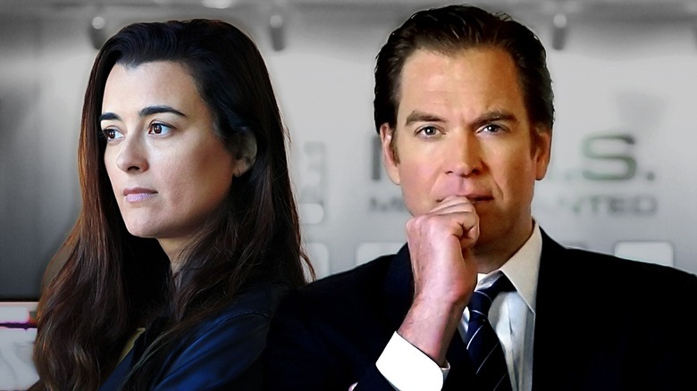 Ziva and Tony looking serious