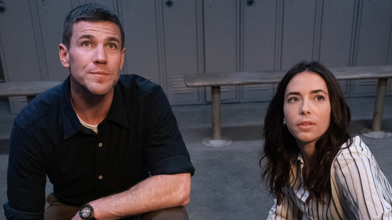 Gibbs and Lala looking up in "NCIS Origins" (2024-)
