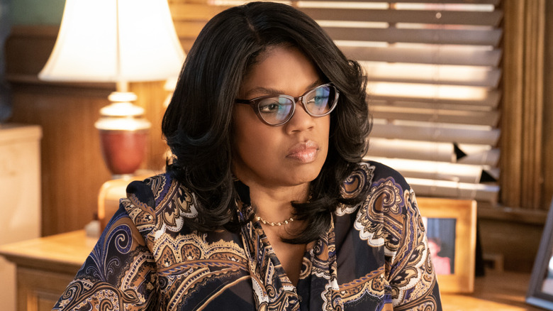 Mary Jo is annoyed in "NCIS: Origins"