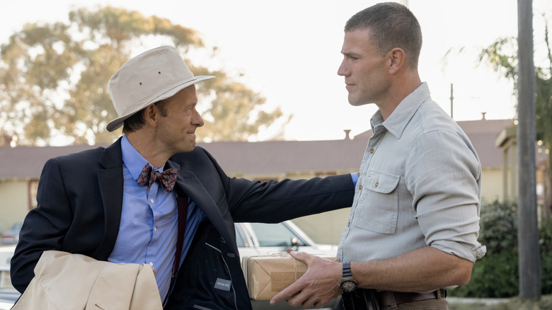 Ducky and Gibbs exchange gifts in "NCIS: Origins" (2024-present)