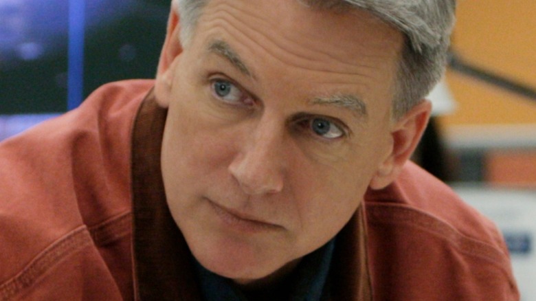 Gibbs bending down NCIS