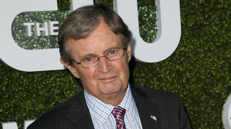 David McCallum smiling