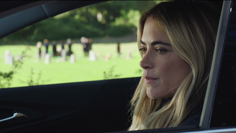 Ellie Bishop looks distraught in "NCIS" (2003-present)