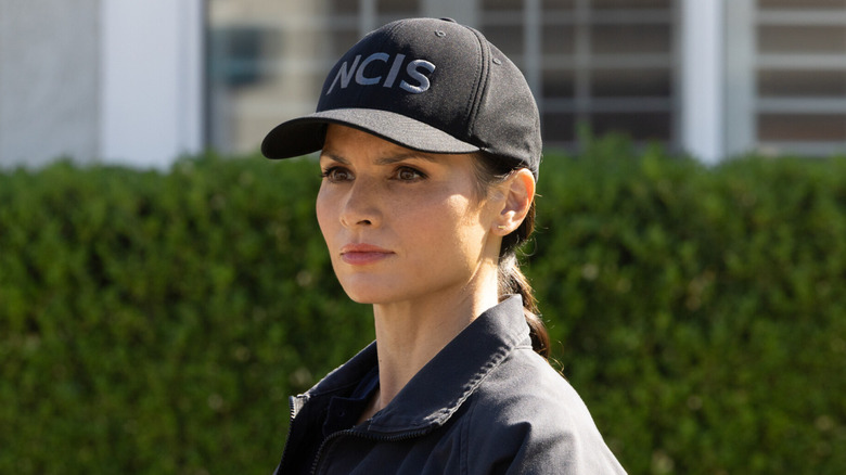 Jessica Knight staring into the distance in "NCIS" (2003-present)
