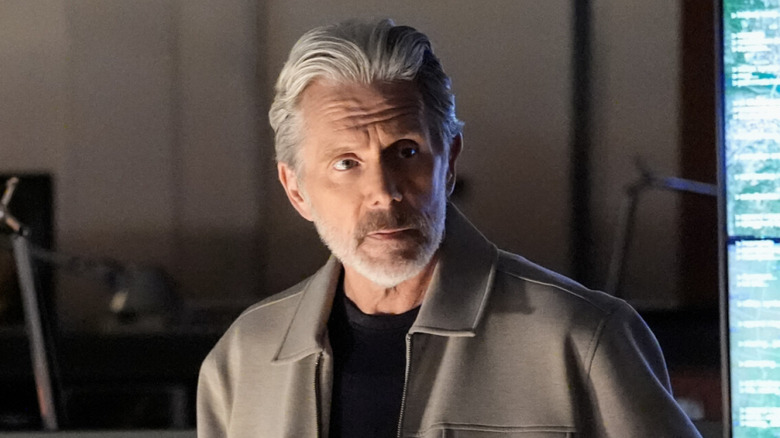 Alden Parker looks askance in "NCIS" (2003-present)