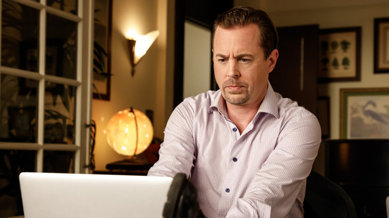 Tim McGee at his laptop in "NCIS"