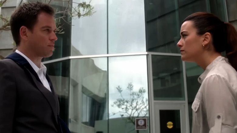Tony and Ziva fighting over Tony killing Michael in "NCIS"