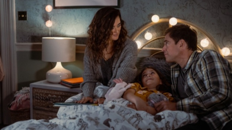 Ziva and Tony put Tali to bed in "NCIS: Tony and Ziva"