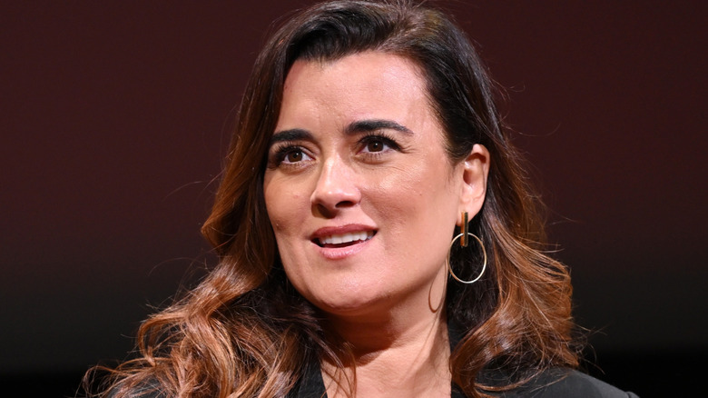 Cote de Pablo speaking
