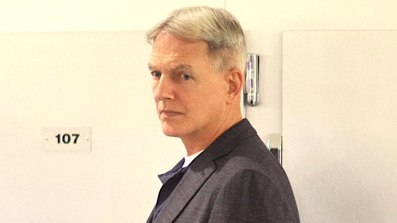 Gibbs wearing suit