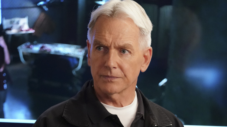 Gibbs looking serious