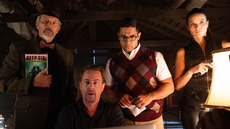 Tim and his characters in "NCIS"