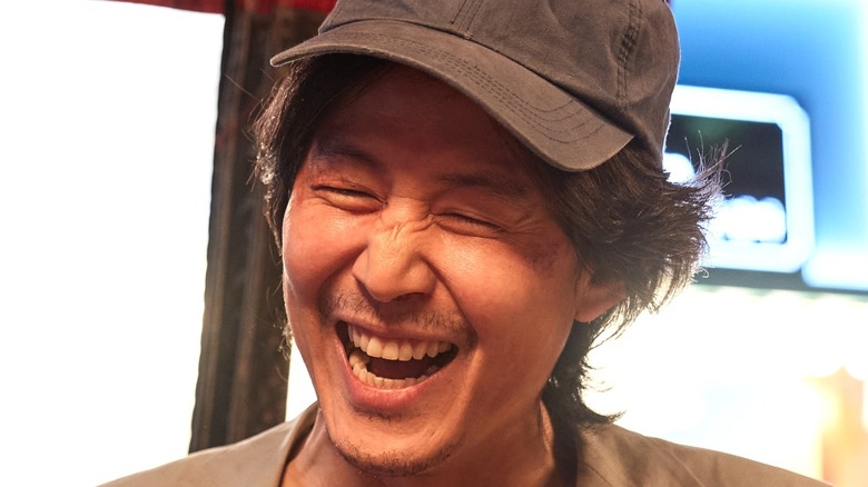 Lee Jung-jae laughing