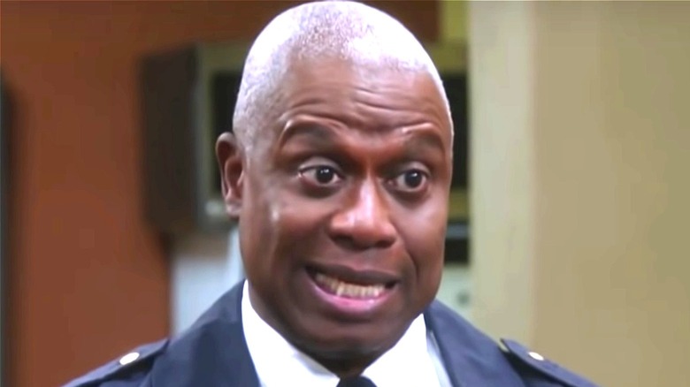 Andre Braugher Captain Holt smiling