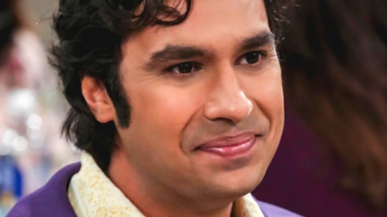 Raj on The Big Bang Theory