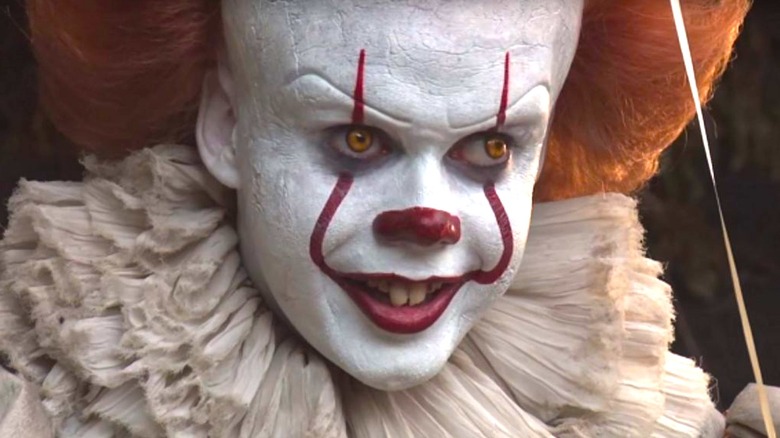 Pennywise smiling in It