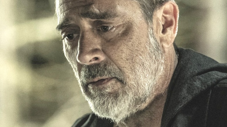 Close-up of Negan