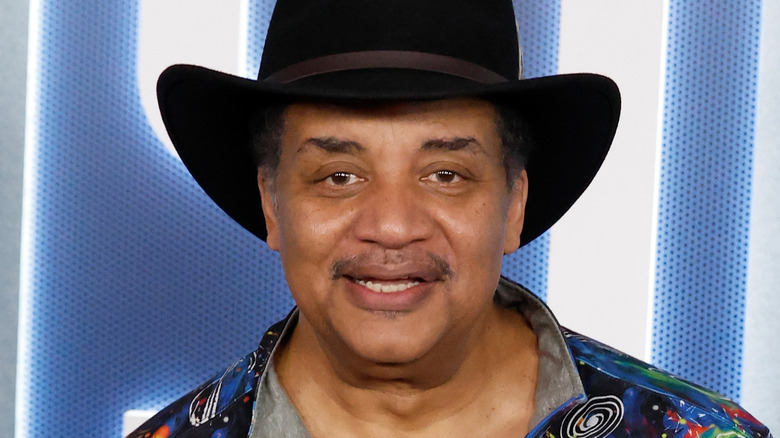 Neil Degrasse Tyson at the premiere of 