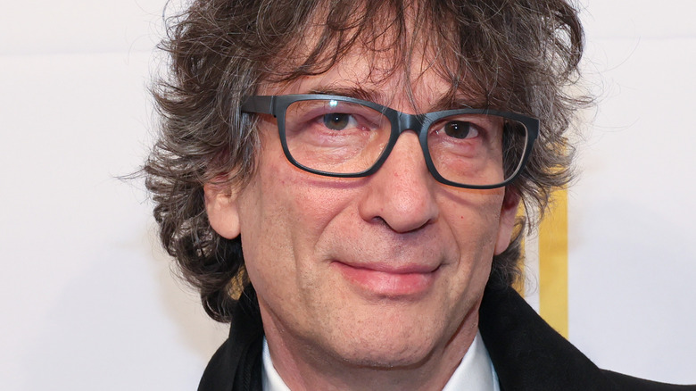 Neil Gaiman smiling