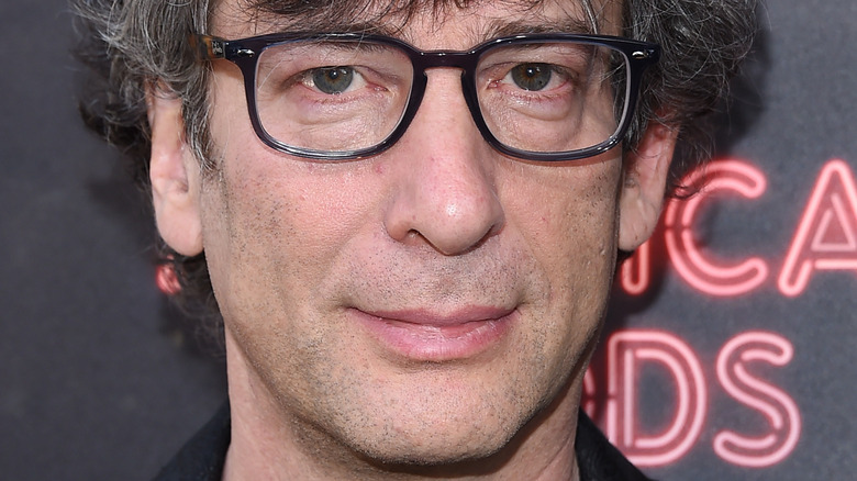 Neil Gaiman at the American Gods premiere