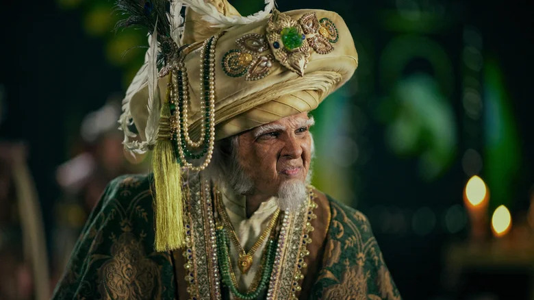 King Bumi grinning