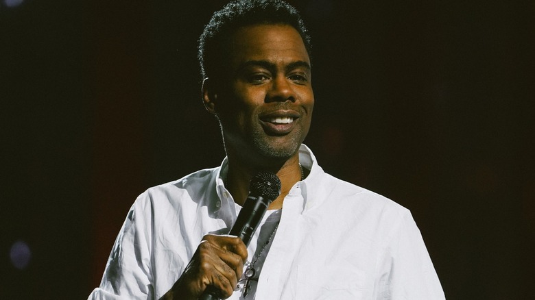 Chris Rock smiling