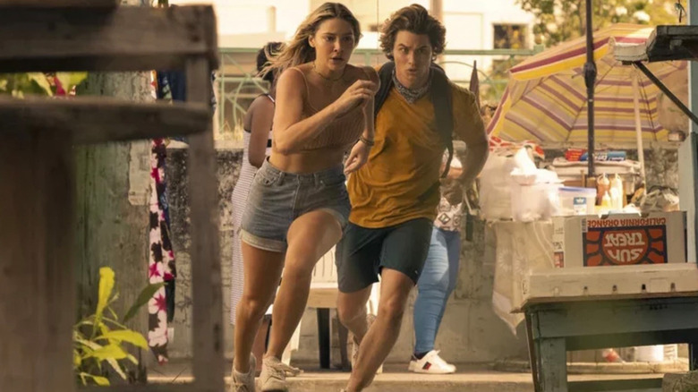 John B and Sarah running 