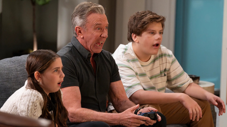 Matt and his grandkids play video games in "Shifting Gears"