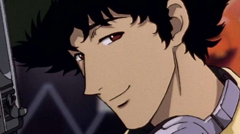 Cowboy Bebop Spike smirking