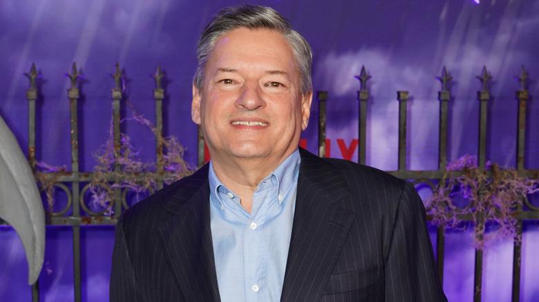 Ted Sarandos at Wednesday premiere