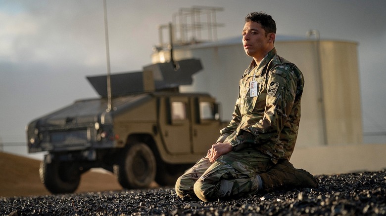 Major Daniel Gonzalez looking hopeless in 