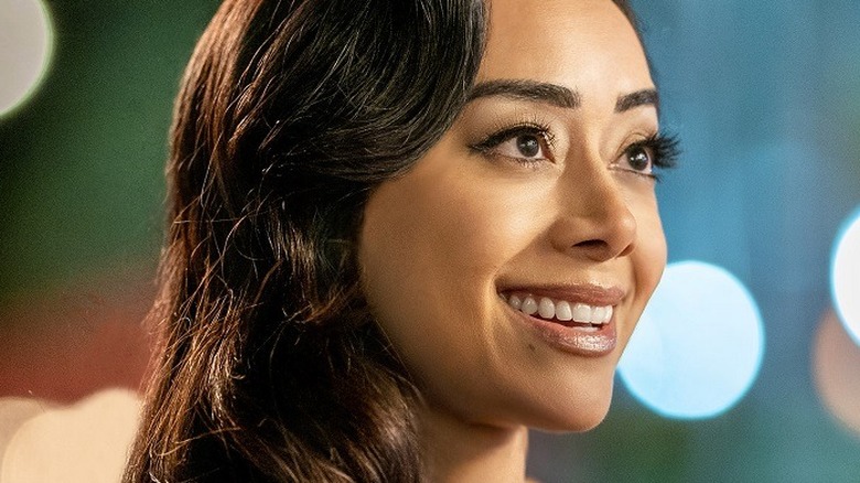 Aimee Garcia smiling