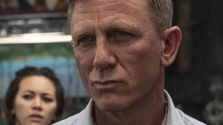 Daniel Craig as Benoit Blanc in Glass Onion A Knives Out Mystery