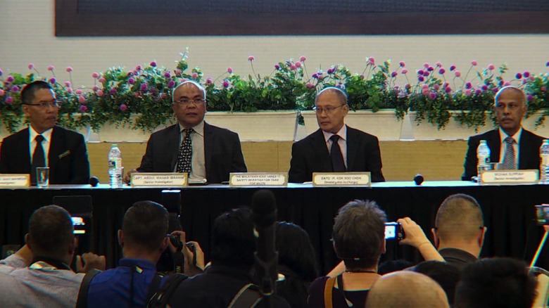 Panel of officials