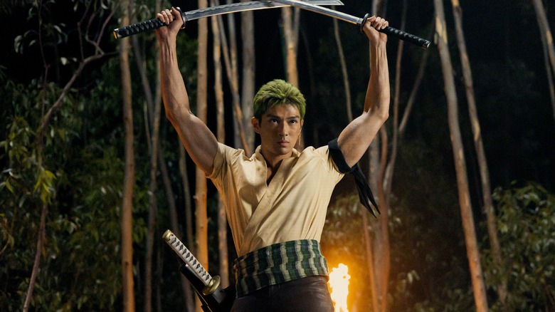 Zoro Two Swords Overhead