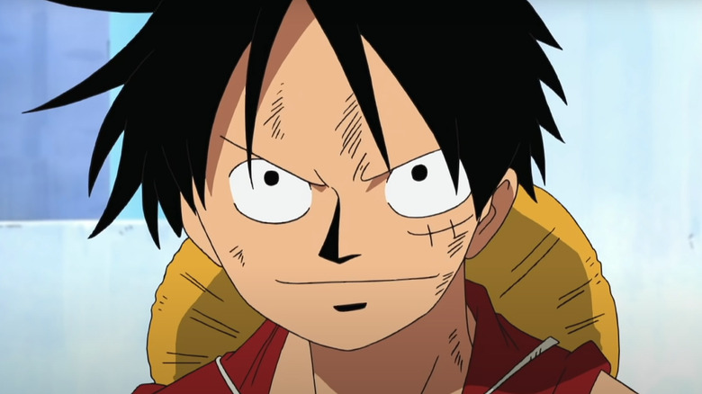 One Piece Luffy Determined Face