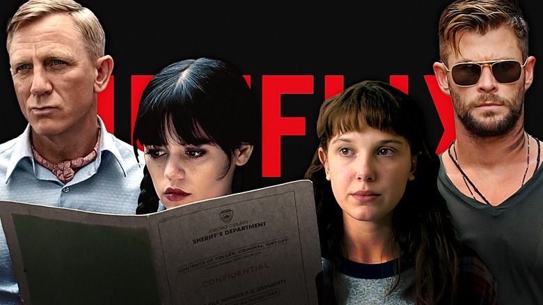 Netflix characters composite image
