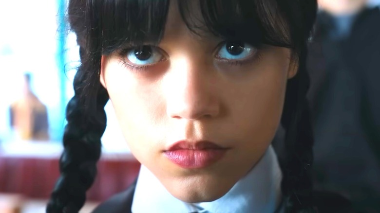 Jenna Ortega as Wednesday Addams