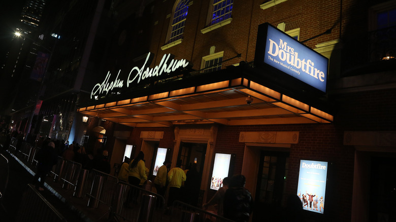 Theater showing Mrs Doubtfire