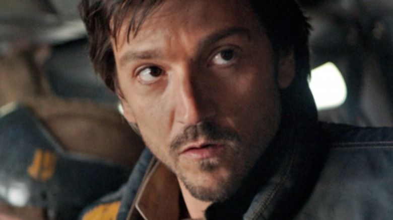 Cassian Andor looking away