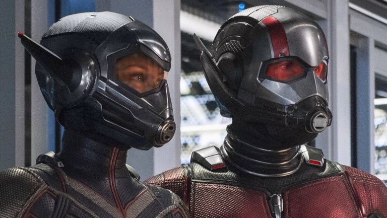 Evangeline Lilly and Paul Rudd in Ant-Man and the Wasp