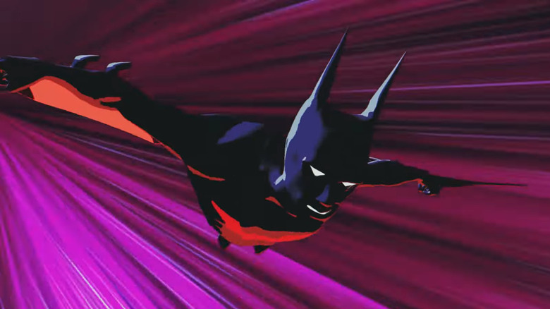 Batman flying