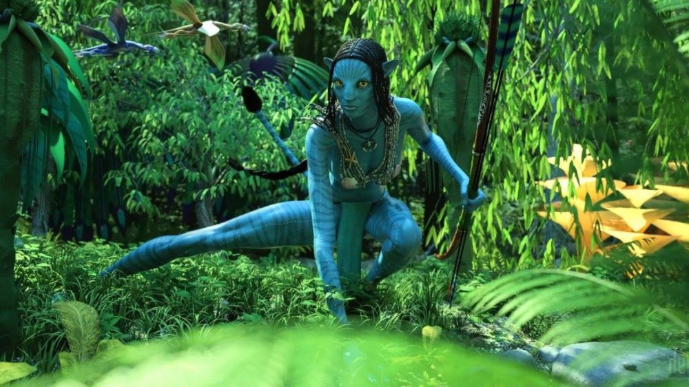 Fan art depicting the Na'vi from Avatar