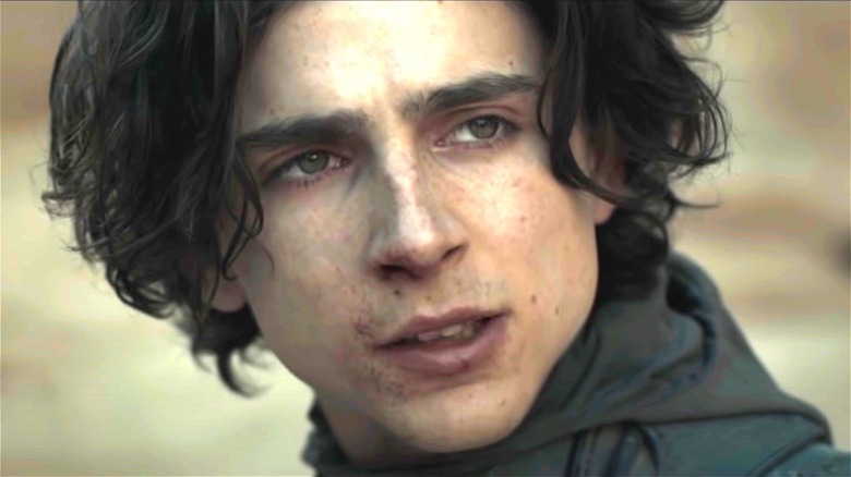 Dune Chalamet Paul Atreides Face