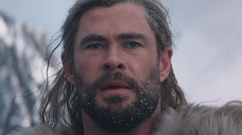 Thor gazes out into the distance