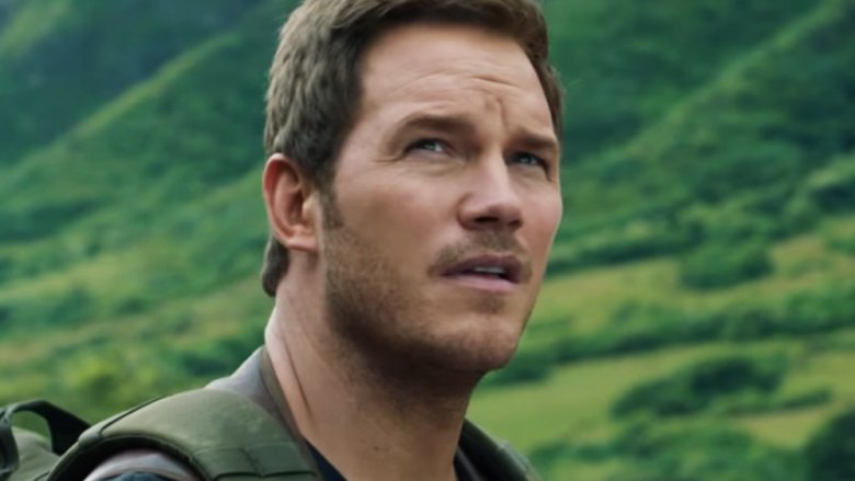 Chris Pratt as Owen Grady in Jurassic World: Fallen Kingdom